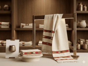 Tribal Border Woolen Scarf - Image 2